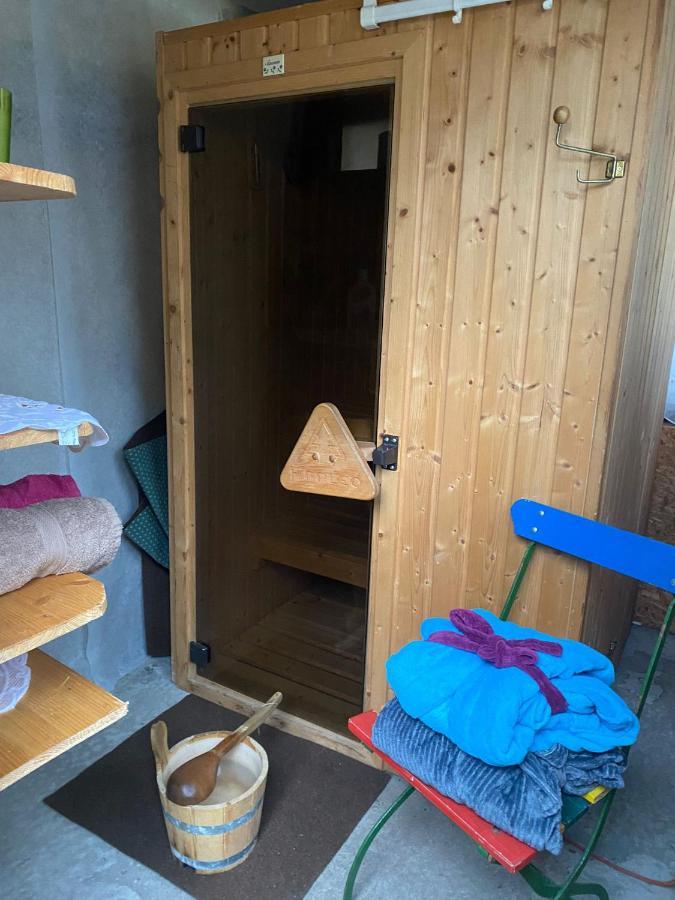 Waldblickwohnung Mit Schoener Terrasse Und Kamin Sebnitz Extérieur photo