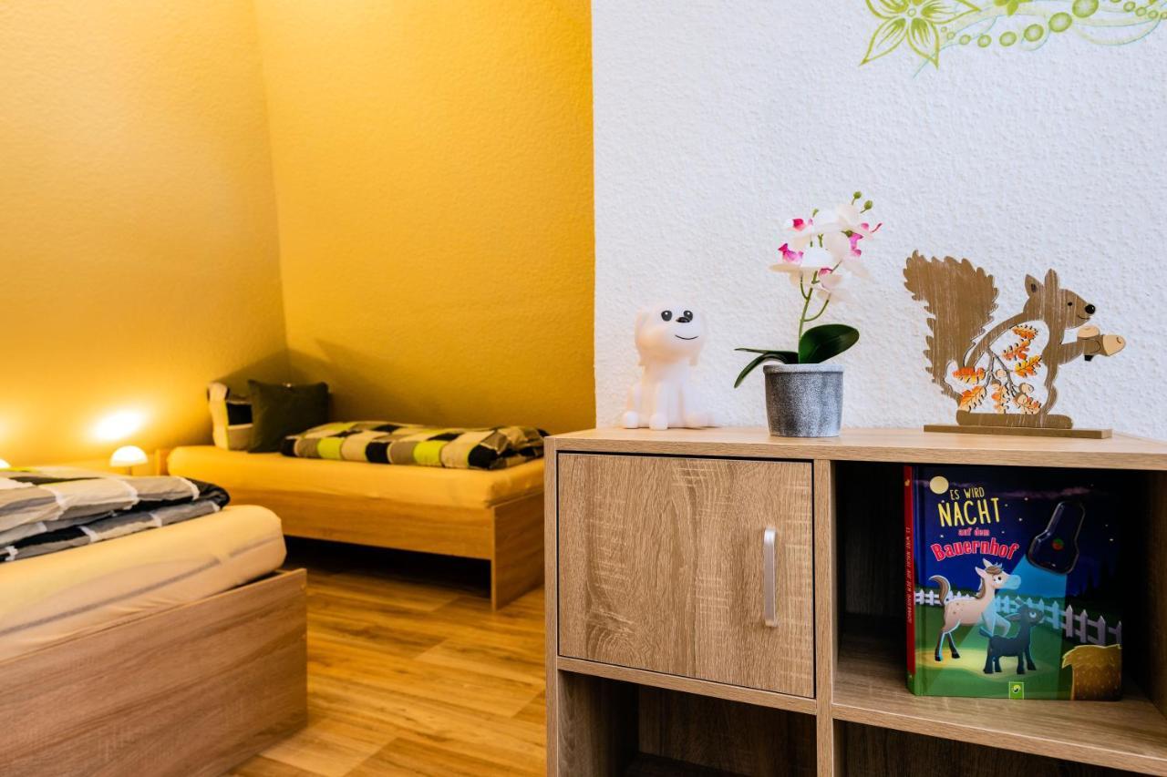 Waldblickwohnung Mit Schoener Terrasse Und Kamin Sebnitz Extérieur photo