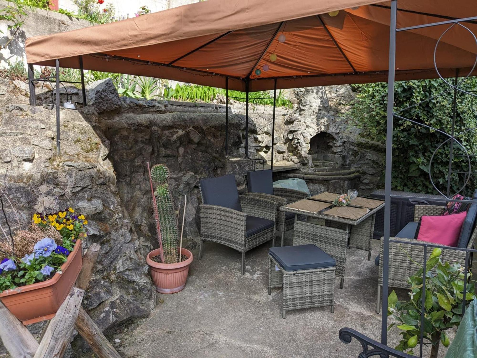 Waldblickwohnung Mit Schoener Terrasse Und Kamin Sebnitz Extérieur photo